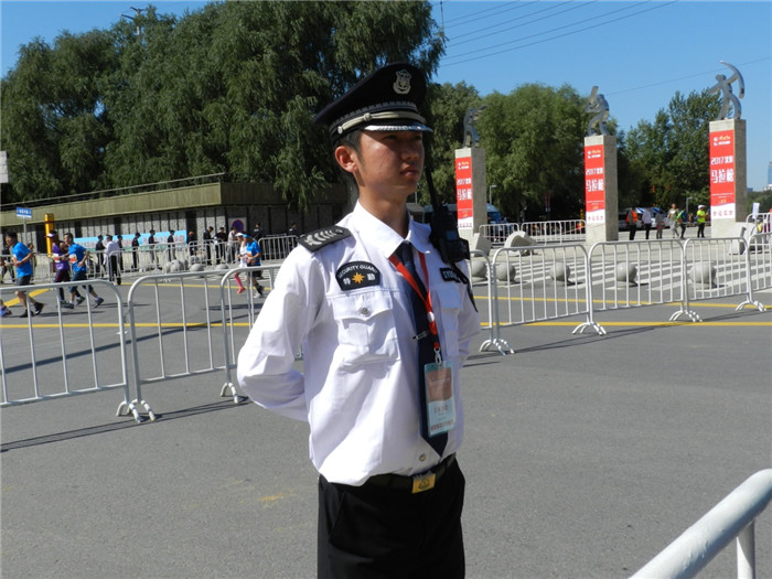 2017沈陽馬拉松安?，F(xiàn)場